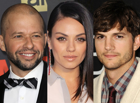 Jon Cryer, Ashton Kutcher, Mila Kunis Jon Cryer, Ashton Kutcher, Mila Kunis